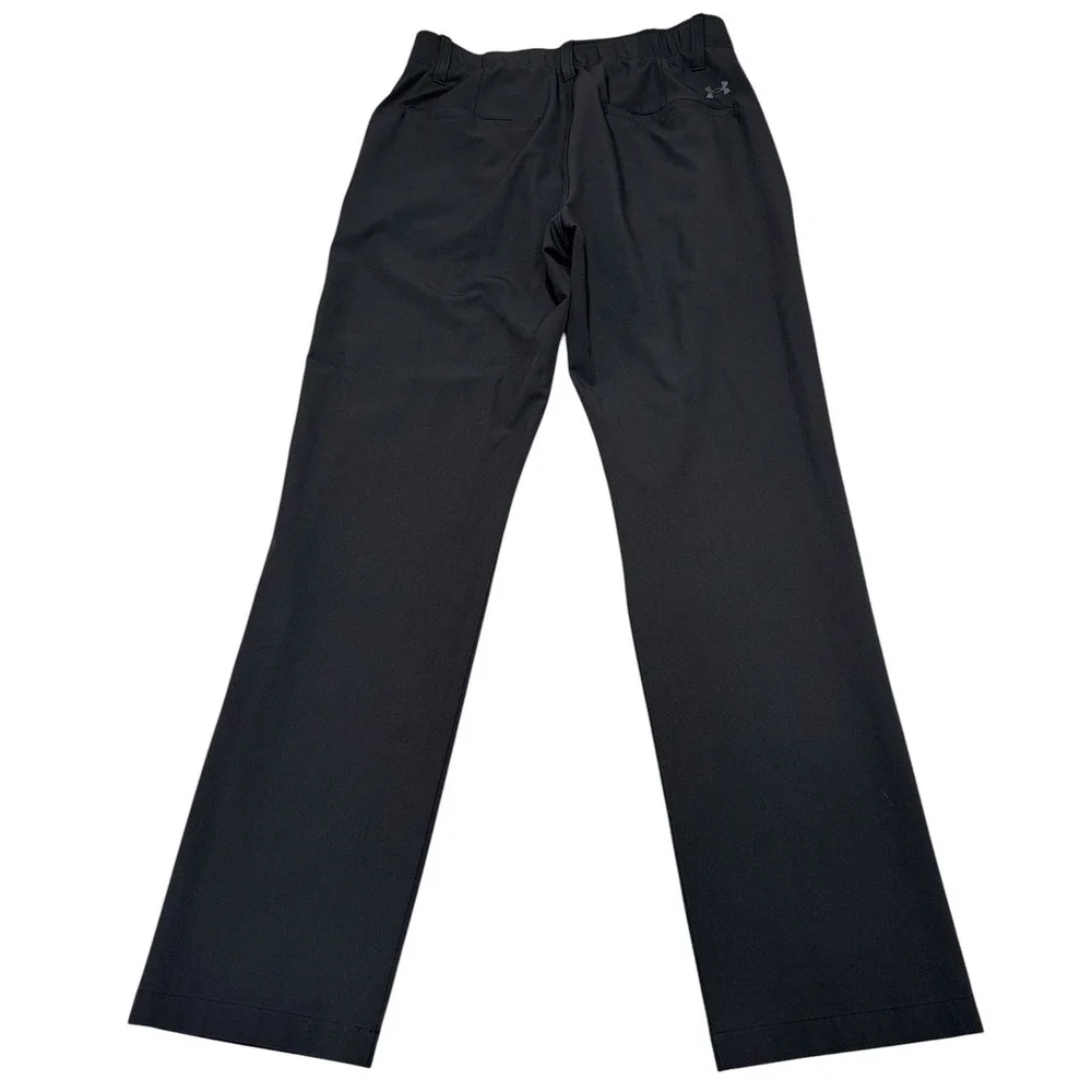 Under Armour Mens UA Golf Pants Performance Stretch Activewear‎ Black Size 30X30